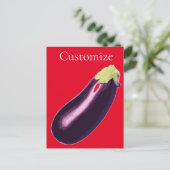 Eggplant Thunder_Cove Postkarte (Stehend Vorderseite)