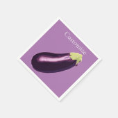 Eggplant Thunder_Cove Serviette (Ecke)