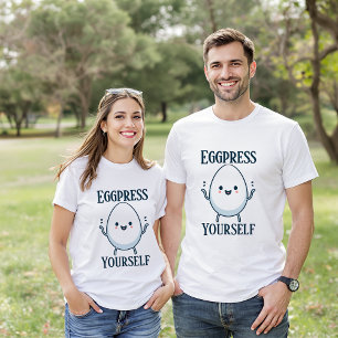 Eggpress Sie selbst Ostern T - Shirt - Niedlich Ka