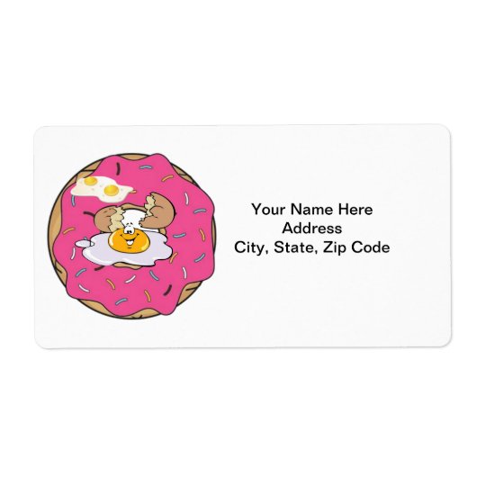 Eggs Bacon Labels (Vorne)