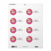 Eggs Bacon Labels (Vorne)