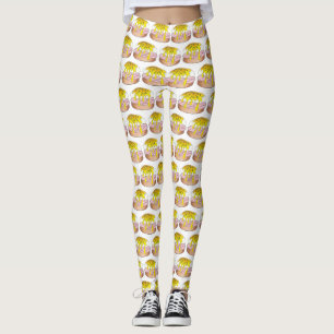 Eggs Benedict Diner Breakfast Food Eierspeise Fein Leggings
