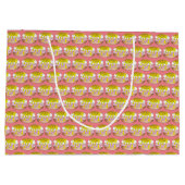 Eggs Benedict Frühstück Diner Food Feinschmecker H Große Geschenktüte (Rückseite)