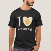 Eggs Benedicts Omelete Breakfast Brunch T-Shirt (Vorderseite)