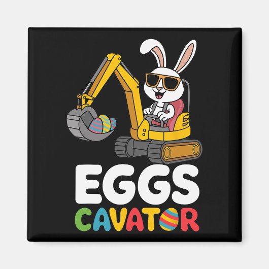 Eggs Cavator Oster Bunny Bagger Kleinkind Boys E Magnet (Vorne)