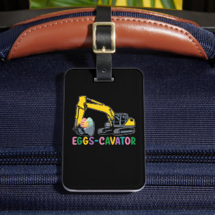 Eggs Cavator Ostereier Ausgrabungsgraben Gepäckanhänger