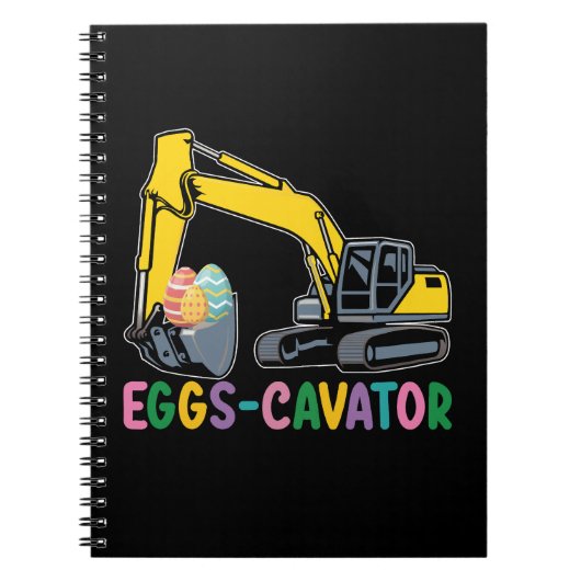 Eggs Cavator Ostereier Ausgrabungsgraben Notizblock (Vorderseite)