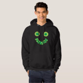 Eggs Ham & Bacon Green Face Brunch St Patricks Day Hoodie (Vorne ganz)