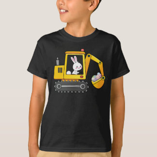 Eggscavator Baufahrzeug Ostereier Kinder T-Shirt