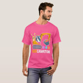 Eggscavator Eggs Cavator Kleinkinder Niedlich Oste T-Shirt (Vorne ganz)