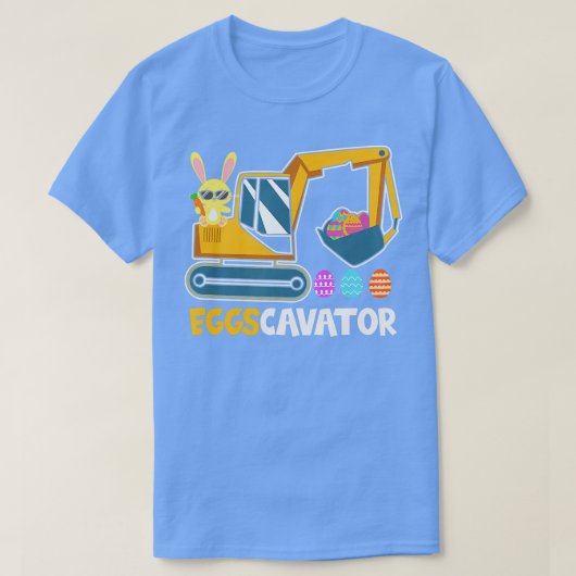 EGGSCAVATOR Eggs Kavator Kinder Kleinkinder Niedli T-Shirt (Design vorne)