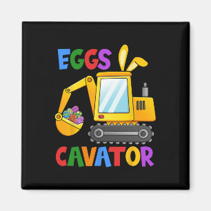 Eggscavator Ei Jagd Kinder Kleinkinder Jungen Ausg Magnet