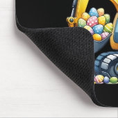 Eggscavator Oster-Eier-Suche-Bau-LKWs Für Mousepad (Ecke)