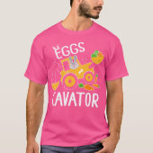 Eggscavator Ostereier Jagd Bau LKW Gi T-Shirt (Vorderseite)
