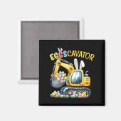 Eggscavator Ostereier Jagdwagen bis Magnet (Vorderseite/Rückseite)