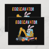 Eggscavator Ostereier Jagdwagen bis Save The Date (Vorne/Hinten)