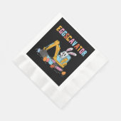 Eggscavator Ostereier Jagdwagen bis Serviette (Ecke)