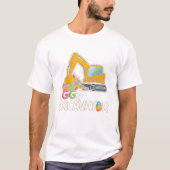 Eggscavator Ostereier Jagdwagen T-Shirt (Vorderseite)