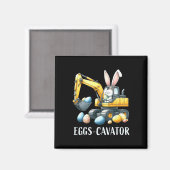 Eggscavator Ostereier-Suche-Bau-LKWs Zu Magnet (Vorderseite/Rückseite)