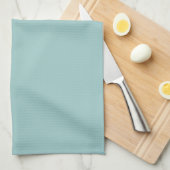 Eggshell Blue Solid Color Geschirrtuch (Viertel Falte)