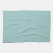 Eggshell Blue Solid Color Geschirrtuch (Horizontal)