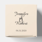 Eggshell Elegance Gastgeschenk Hochzeit Box Geschenkschachtel (Oben)