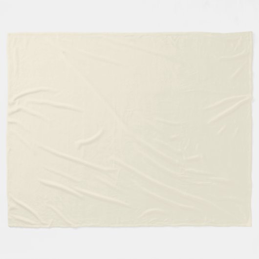 Eggshell Fleecedecke (Vorderseite (Horizontal))