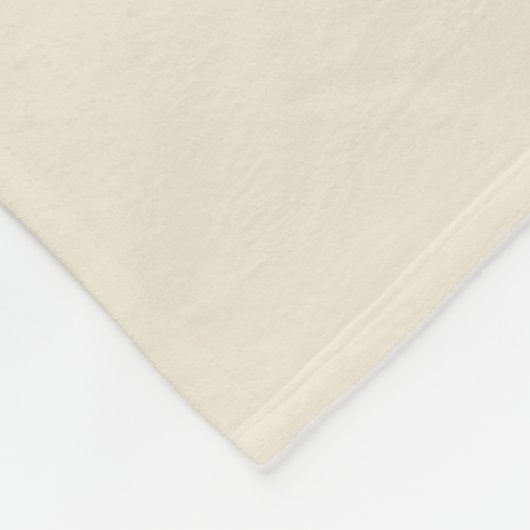 Eggshell Fleecedecke (Ecke)