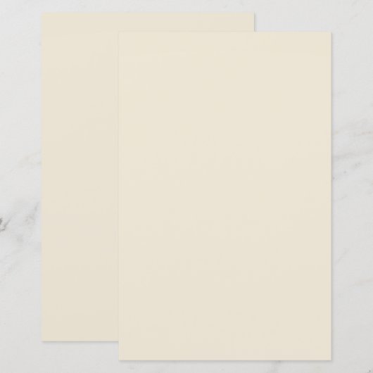 Eggshell Solid Color (Vorne/Hinten)
