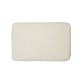 Eggshell Solid Color Badematte (Vorderseite)