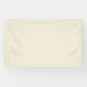 Eggshell Solid Color Banner (Horizontal)