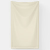 Eggshell Solid Color Banner (Vertikal)