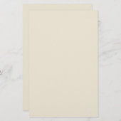 Eggshell Solid Color Briefpapier (Vorne/Hinten)