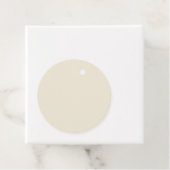 Eggshell Solid Color Geschenkanhänger (Beispiel)