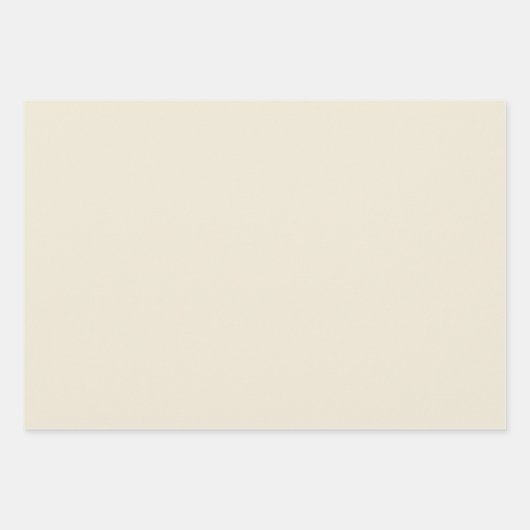 Eggshell Solid Color Geschenkpapier Set (Vorderseite 2)