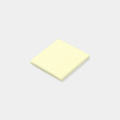 Eggshell(solid color) post-it klebezettel (angewinkelt)
