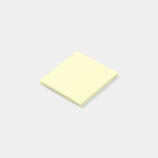 Eggshell(solid color) post-it klebezettel (angewinkelt)