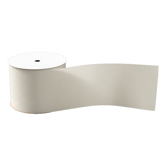 Eggshell Solid Color Ripsband (Spule)