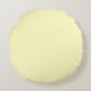 Eggshell(solid color) rundes kissen