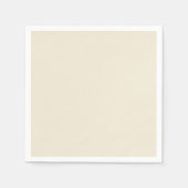 Eggshell Solid Color Serviette (Vorderseite)
