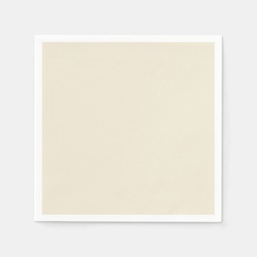 Eggshell Solid Color Serviette (Vorderseite)