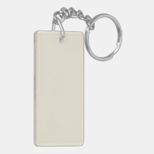 Eggshell White Schlüsselanhänger