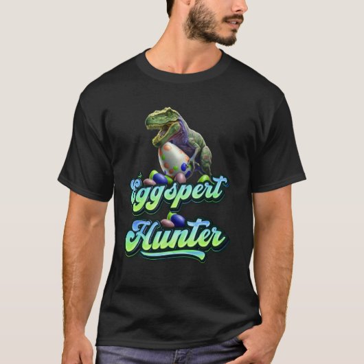 Eggspert Easter Eggs Hunter Easter Dinosaur Egg  1 T-Shirt (Vorderseite)