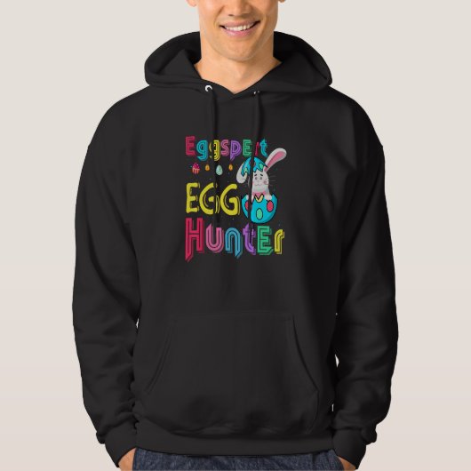 Eggspert Egg Hunter Happy Oaster Day Hoodie (Vorderseite)