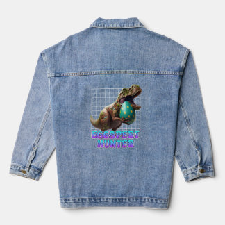 Eggspert Ostereier Hunt Dinosaur OsterBunnies Jeansjacke