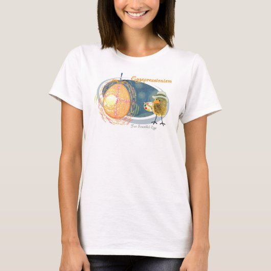 EGGSPRESSIONISM T-Shirt (Vorderseite)