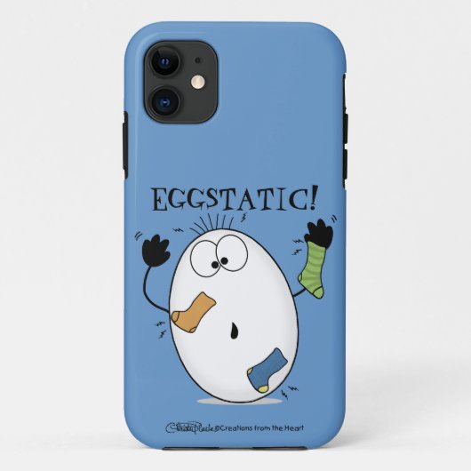 Eggstatic-Ei Case-Mate iPhone Hülle (Rückseite)