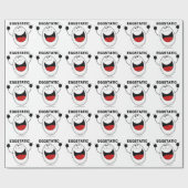 Eggstatic-Ei Geschenkpapier (Flach)