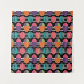 "Eggstatic Rhythms" Wandteppich (Vorderseite (Horizontal))