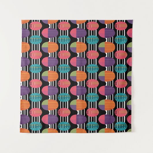 "Eggstatic Rhythms" Wandteppich (Vorderseite)